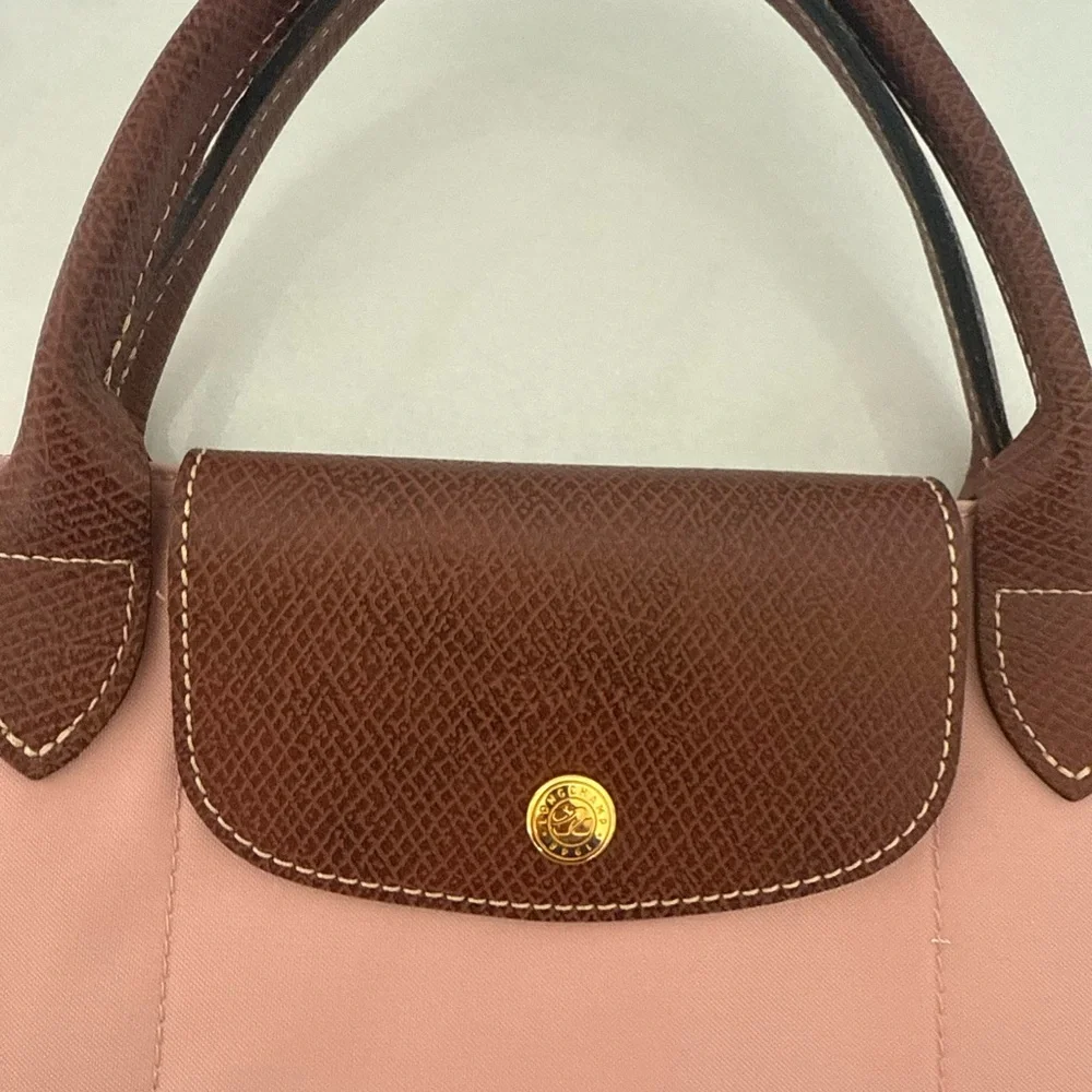 Longchamp LE PLIAGE ORIGINAL M TOTE BAG Pink Tea